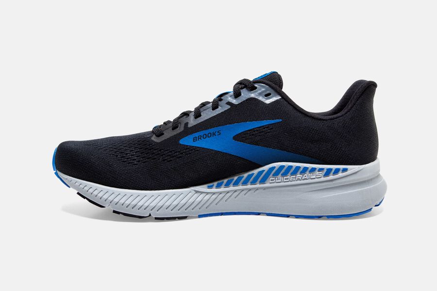 Brooks Running Shoes Mens Black/Grey/Blue - Launch GTS 8 Road - 6790-SBZPG